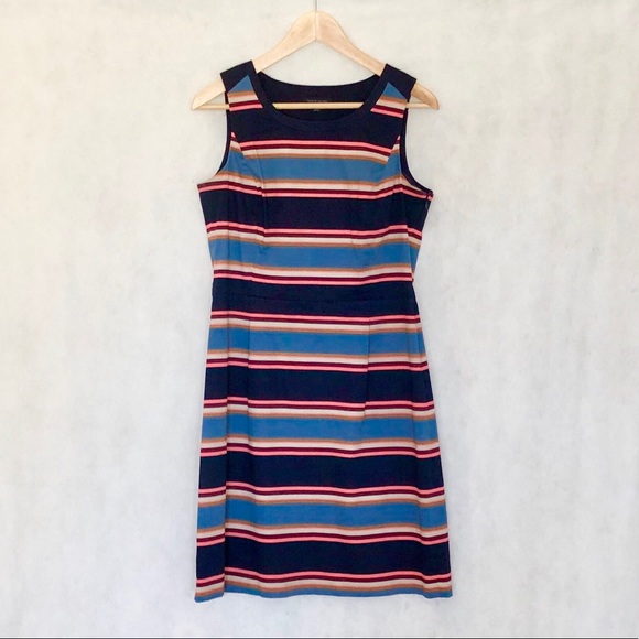 Tommy Hilfiger Sleeveless Striped Sheath Dress - Picture 7 of 8